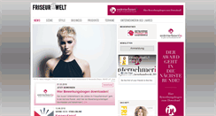 Desktop Screenshot of friseurwelt.net
